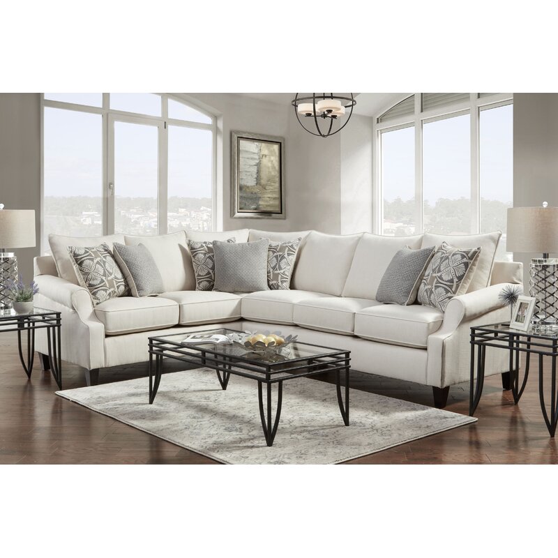 Alcott Hill Galloway 120 Left Hand Facing Sectional Wayfair