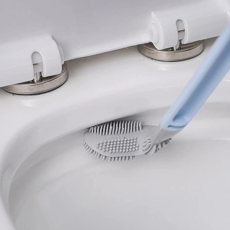 Silicone Long-handled Toilet Brush 