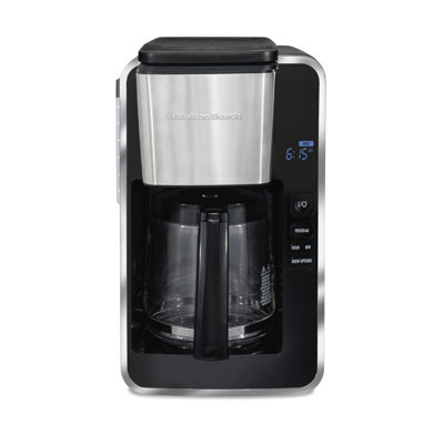 Hamilton Beach® FrontFill Deluxe 12 Cup Programmable Coffee Maker