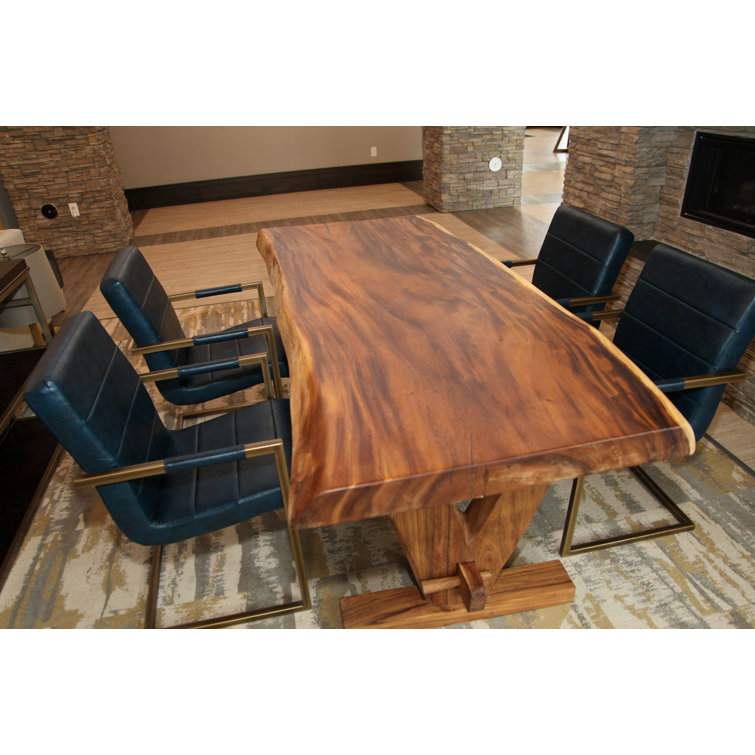 Encore 98'' Acacia Solid Wood Dining Table
