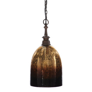 Go to store & view more images Garden City 1-Light Cone Pendant by Loon Peak