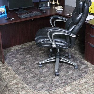 Chair Mats You Ll Love Wayfair Evolve Modern Rectangle Office Low And Medium Pile Carpet Chair Mat