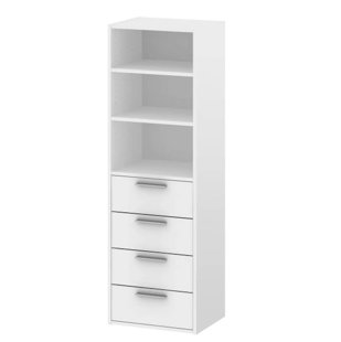Drawers For Closet Wayfair Ca Georgetown 20 W 4 Drawer Closet System