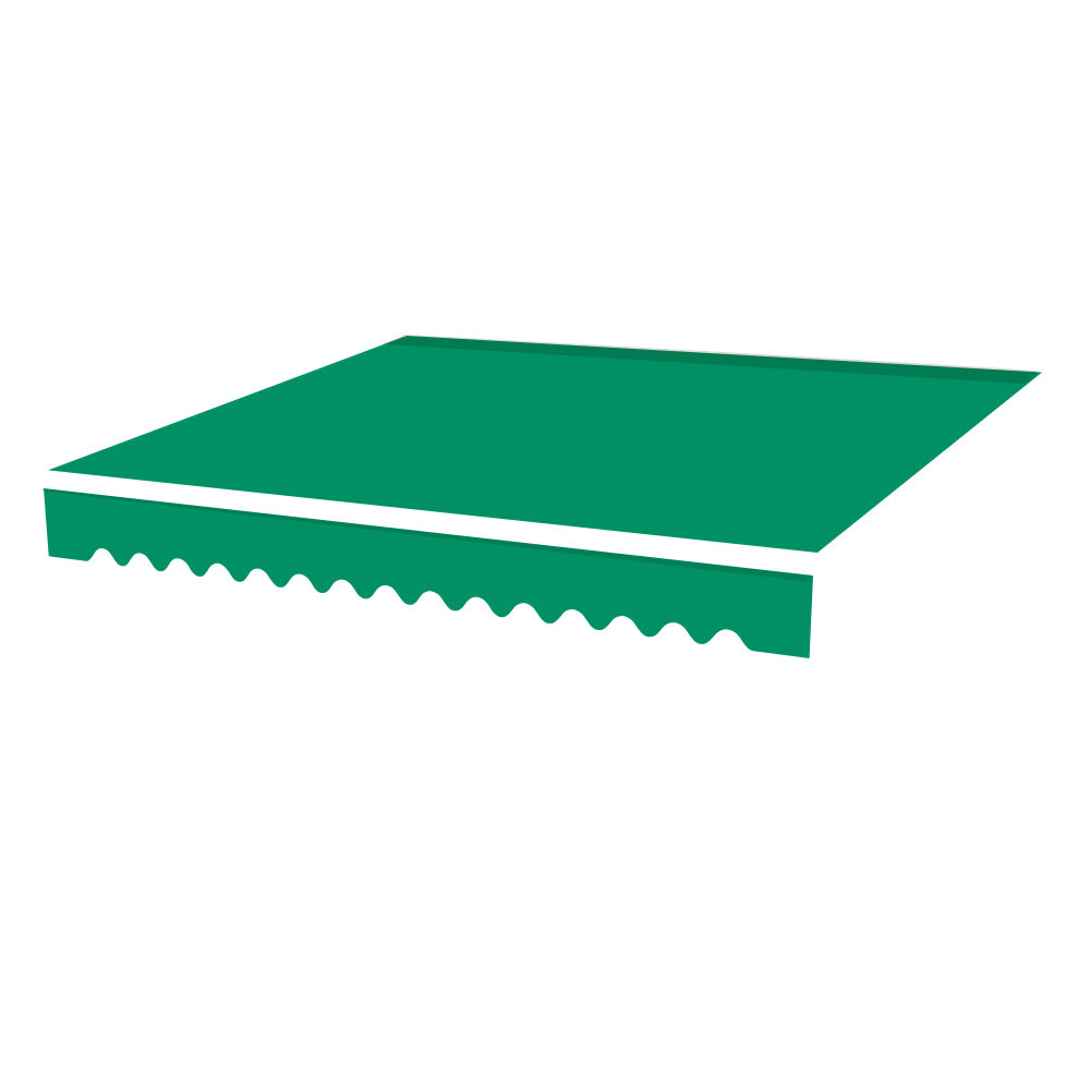 Garten Living 400 cm B x 300 cm T Ersatzbespannung für ausfahrbare Markise Dinuba