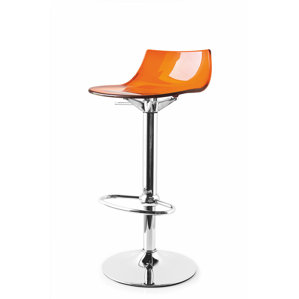 Led Adjustable Height Swivel Bar Stool by Connubia