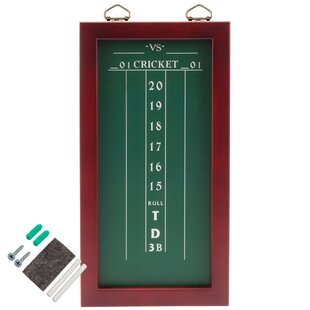 Dart Accessories Dart Board Framed Chalk ScoreBoard SIZE 410mm x 220mm x 20mm