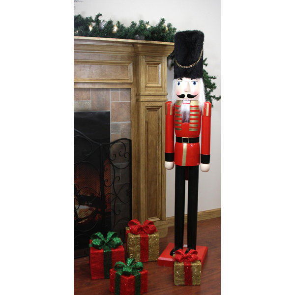 Northlight Decorative Commercial Wooden Christmas Nutcracker