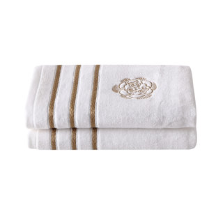 Gold Bathroom Rug Set Wayfair Halstein Printed Metallic 16 Piece Microfiber Typography Bath Rug Set
