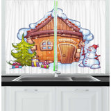Christmas Kitchen Curtains Wayfair