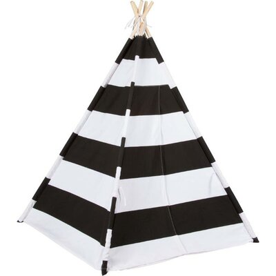 Canvas Fabric 6/' Large Teepee With Carry Case By Trademark Innovations