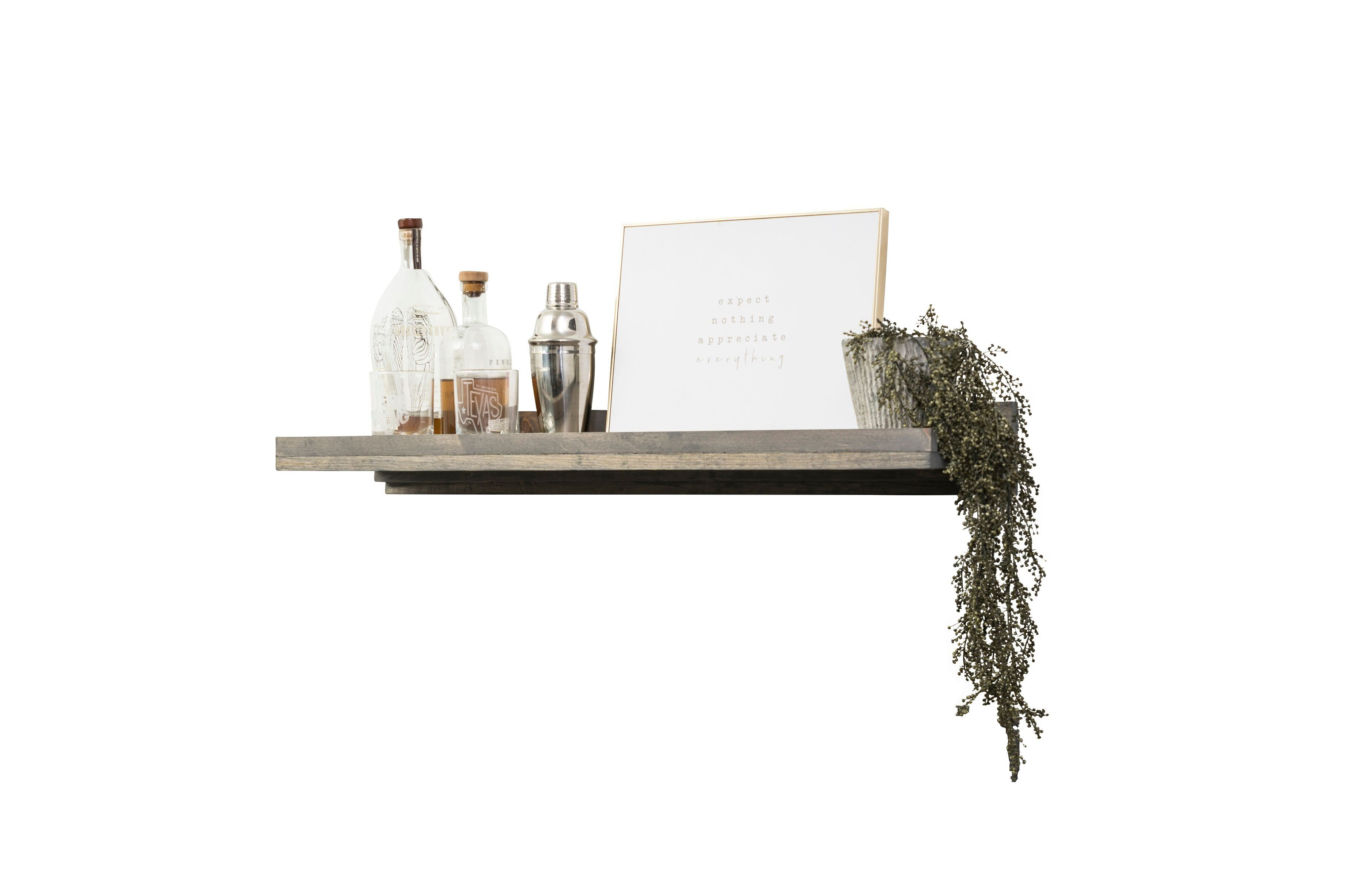 Natashia Barnwood Plank Wall Shelf Reviews Joss Main