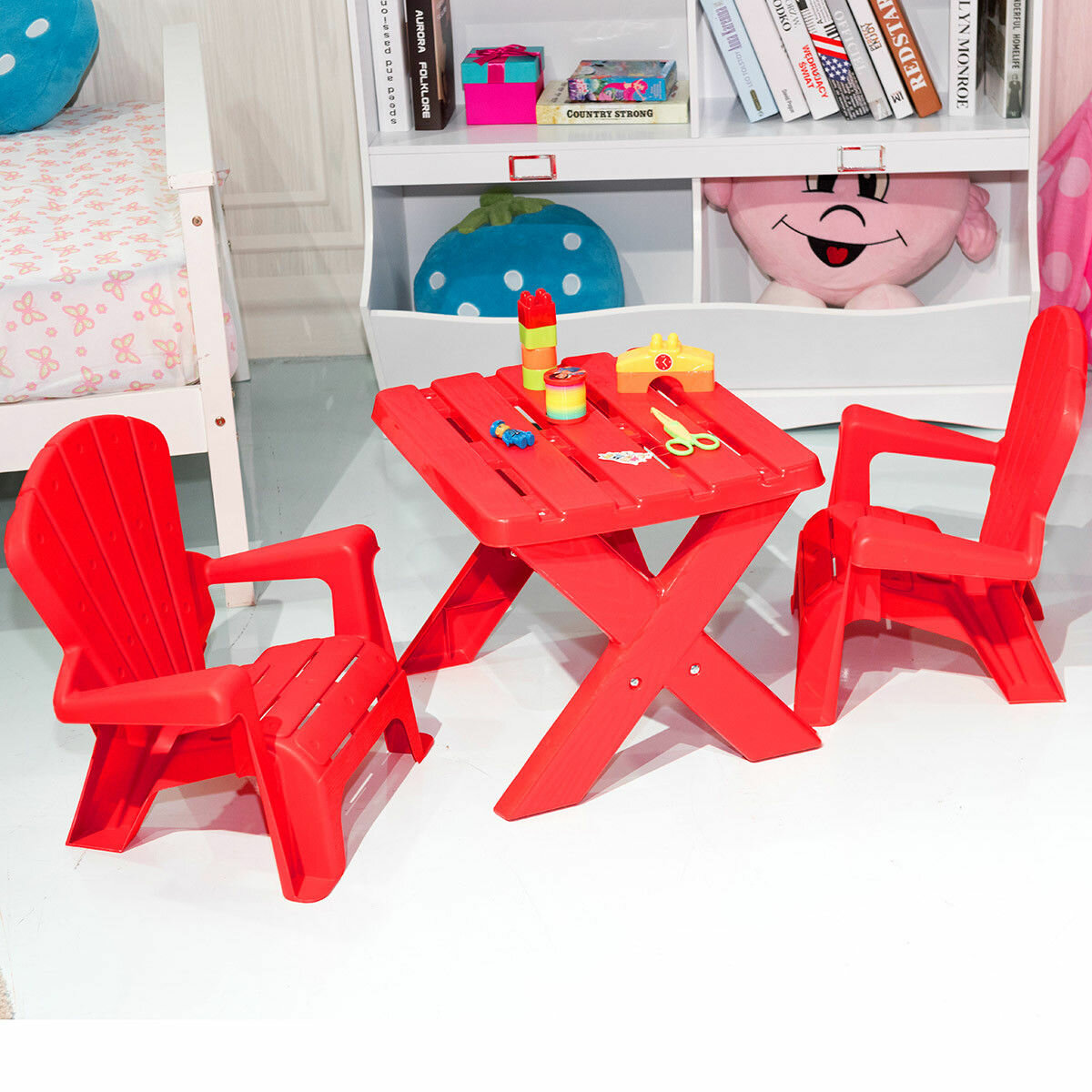 play school chair and table