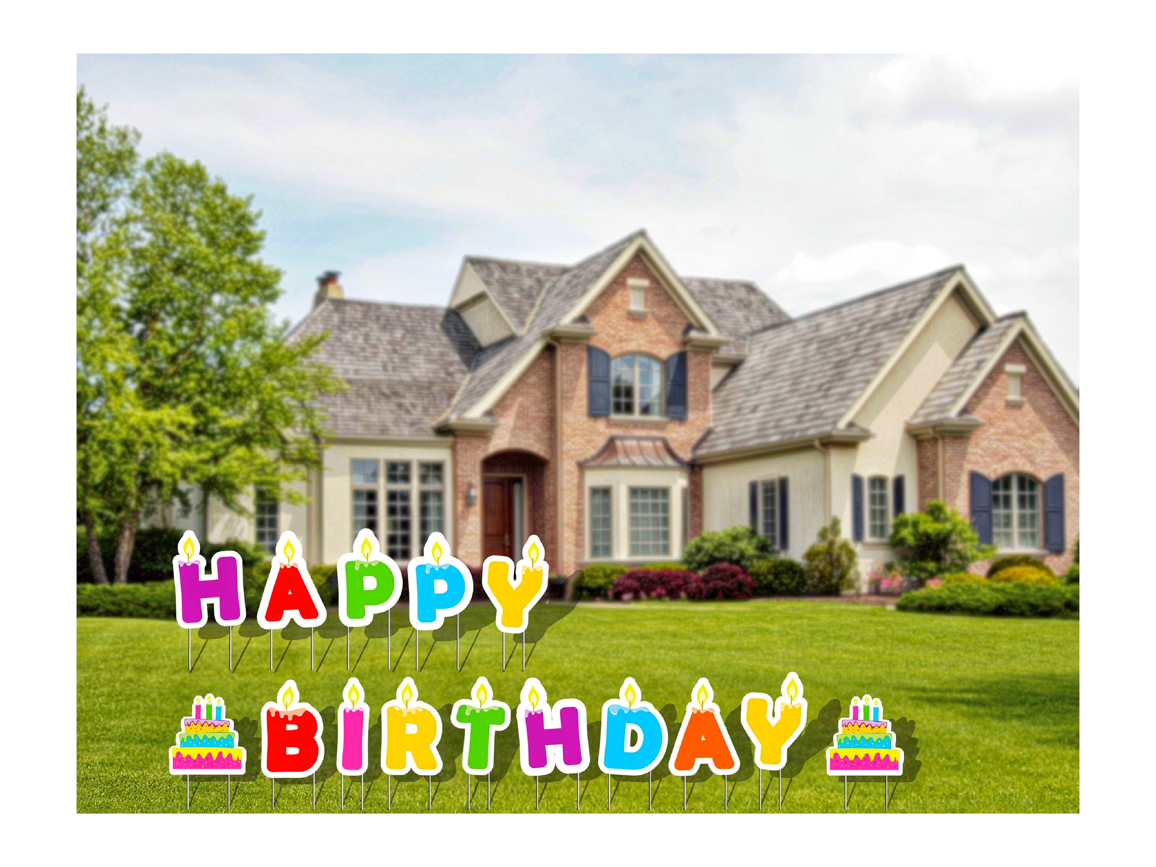 How Much Do Happy Birthday Yard Signs Cost
