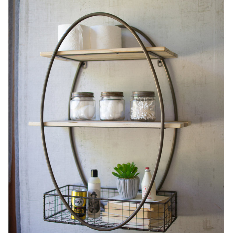 Gracie Oaks Acuna Tall Oval Wall Shelf Reviews Wayfair Gracie Oaks Acuna Tall Oval Wall Shelf