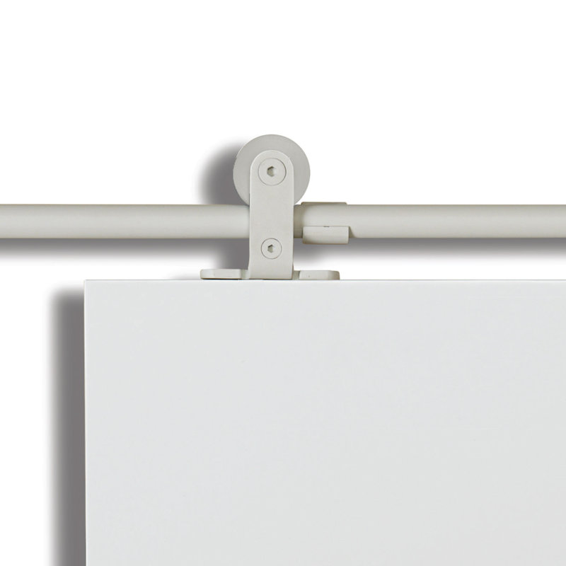 Colonial Elegance 78 Mini Loft Tubular Sand White Rail Sliding