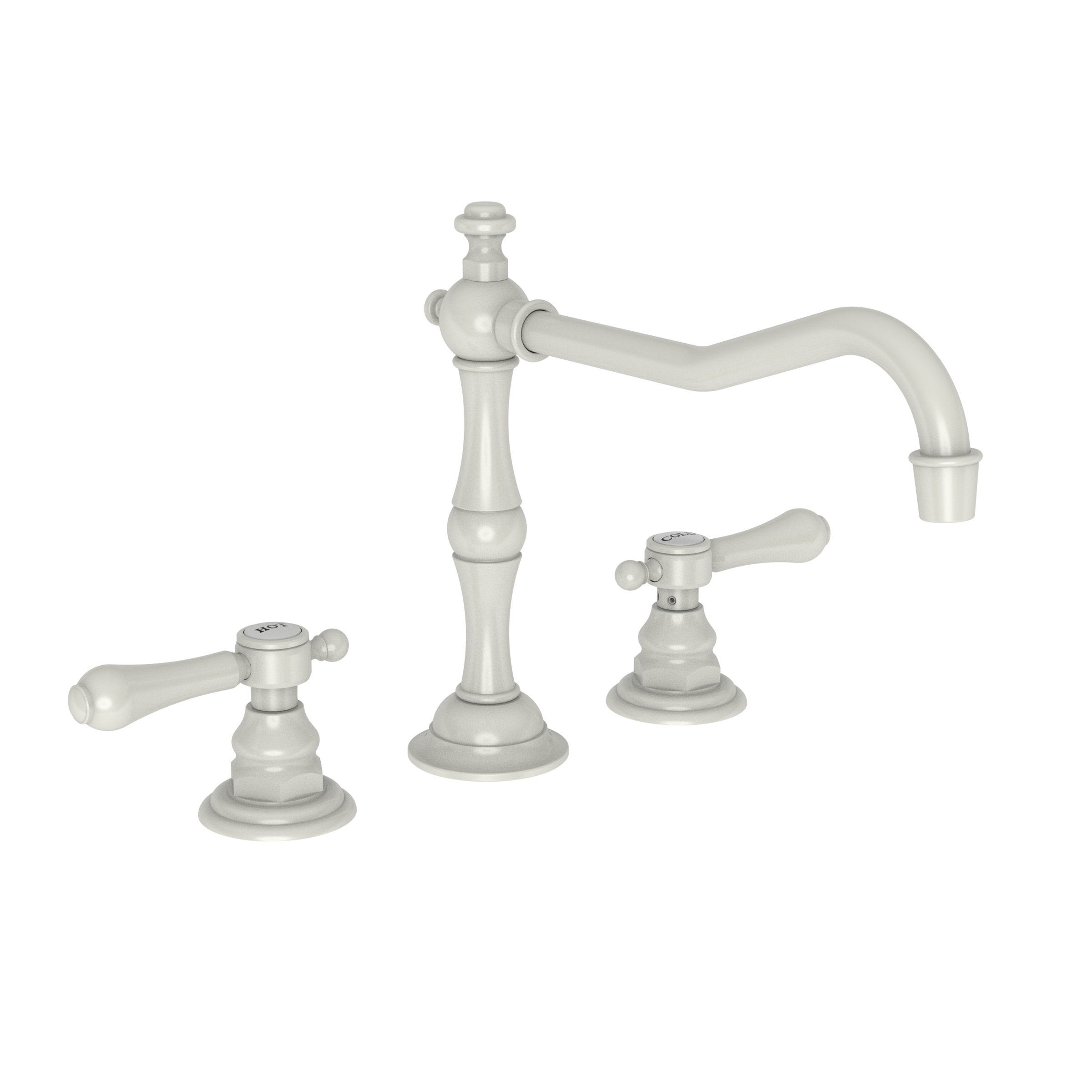 Newport Br Chesterfield Double Handle Kitchen Faucet Wayfair Double Handle Kitchen Faucet