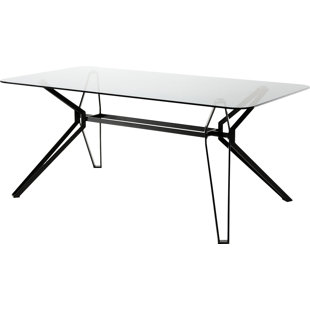 Go to store & view more images Orren Ellis Camron Metal Base Dining Table