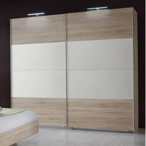 Schwebetürenschrank Franziska, 210 cm H x 225 c..
