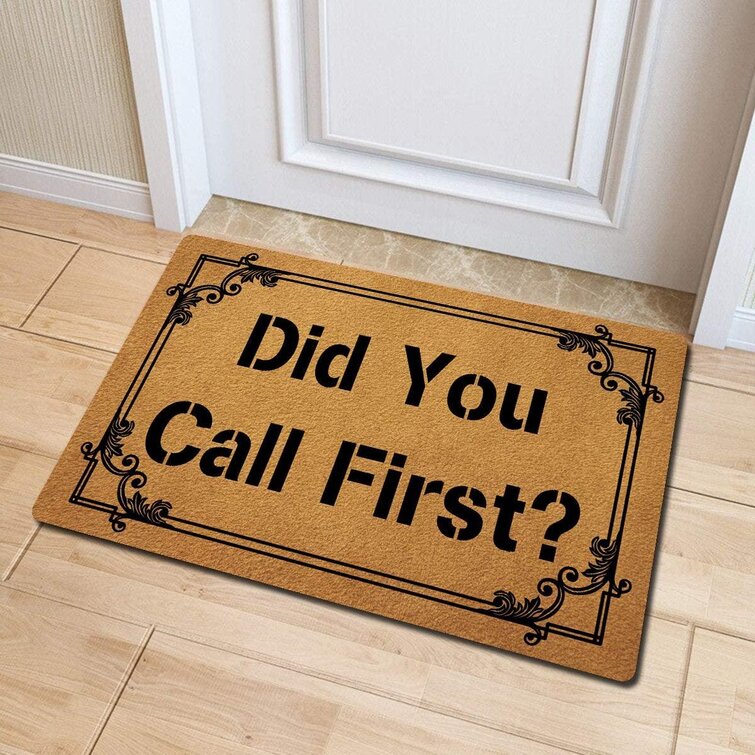 Welcome Home Entrance Floor Rug Non-slip Doormat Carpet Decor Letter Door Mat 