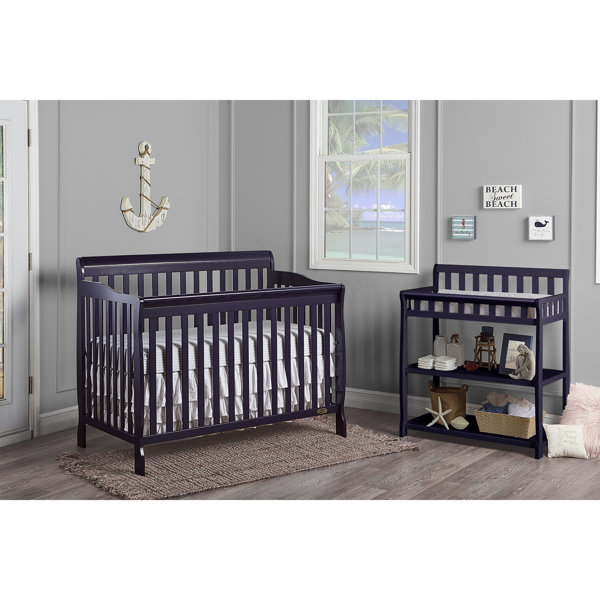 blue nursery furniture set