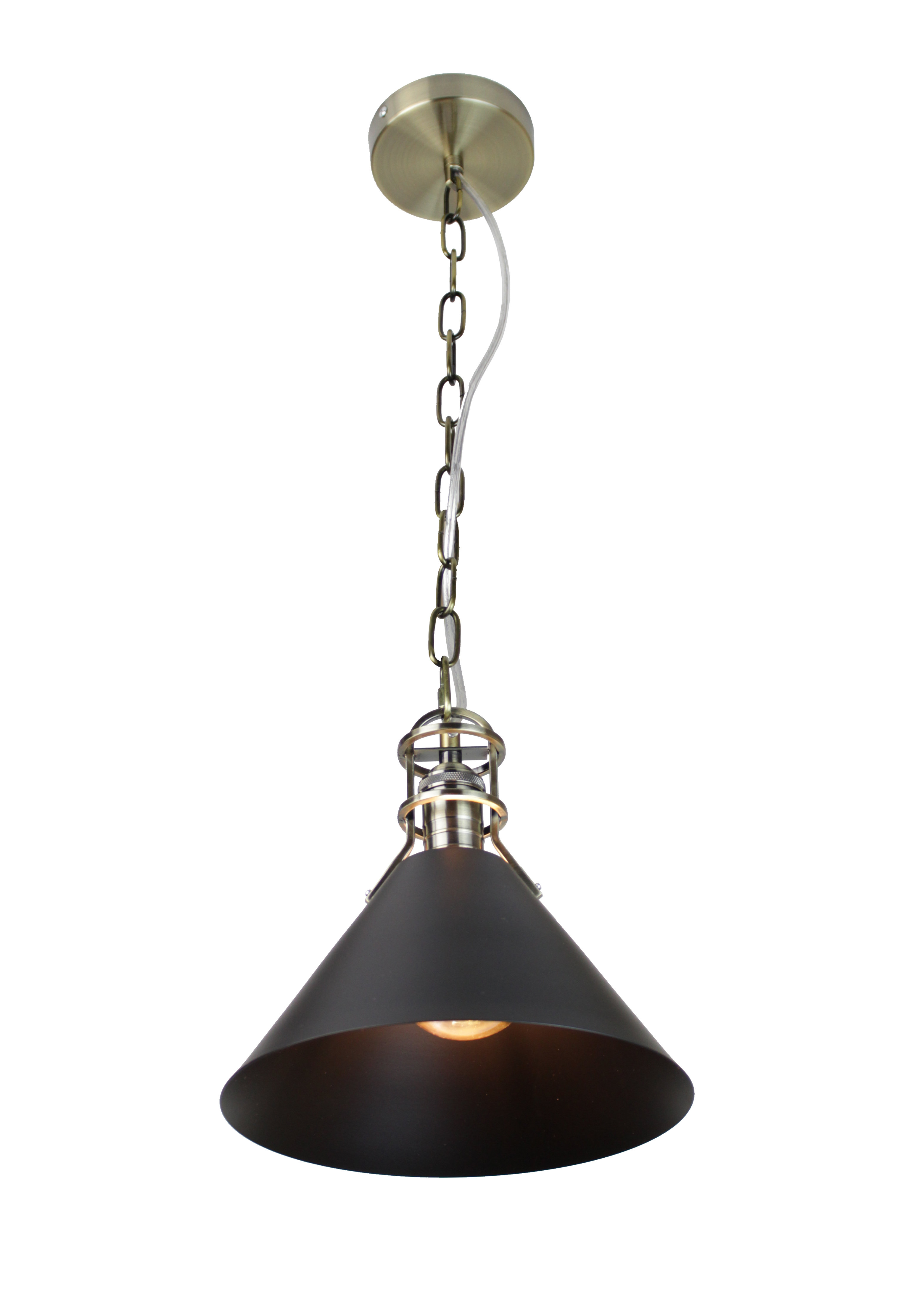 Breakwater Bay Buntin 1 Light Single Cone Pendant Wayfair