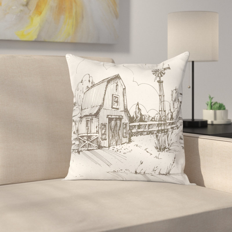 Family Tree Personalized Pillow Cover Farmhouse Printed Pillow
