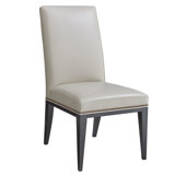 Lowell Leather Upholstered Dining Chair by Lexington