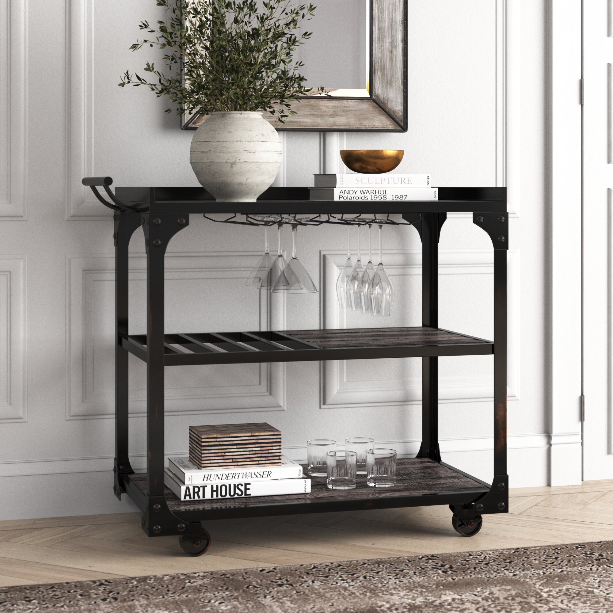 mcbride bar cart