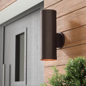 Braxton 2-Light Outdoor Metal Sconce