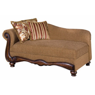 Go to store & view more images Fleur De Lis Living Goulart Left Front Arm Chaise Lounge