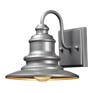 Best Griffin 1-Light Outdoor Metal Barn Light By Beachcrest Home Outdoor Lighting Griffin 1-Light Outdoor Metal Barn Light By Beachcrest Home Outdoor Lighting
