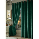 Green Velvet Curtains Wayfair Co Uk
