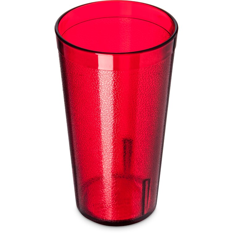 12 Ounce Restaurant Tumbler Beverage Cup Stackable Cups Plastic Pebbled Texture for sale online