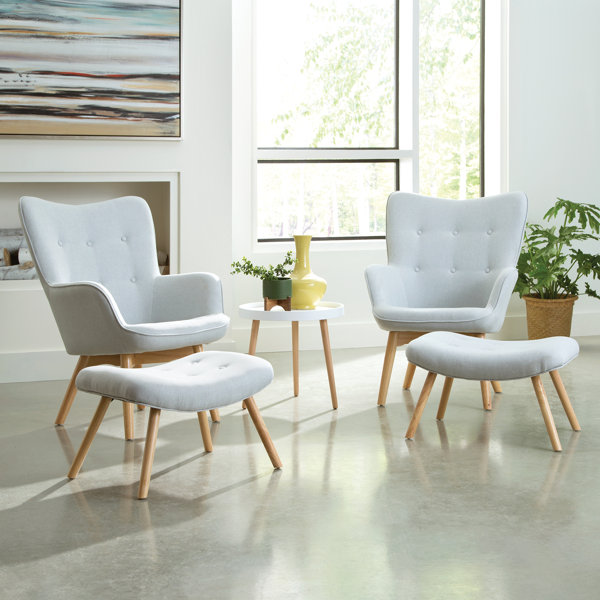 Gray Mid Century Chair Wayfair