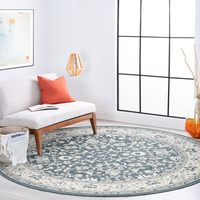 Brette Oriental Gray Area Rug