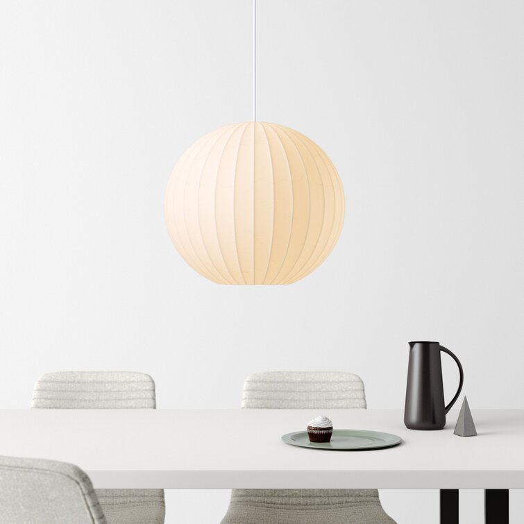 paper globe pendant light