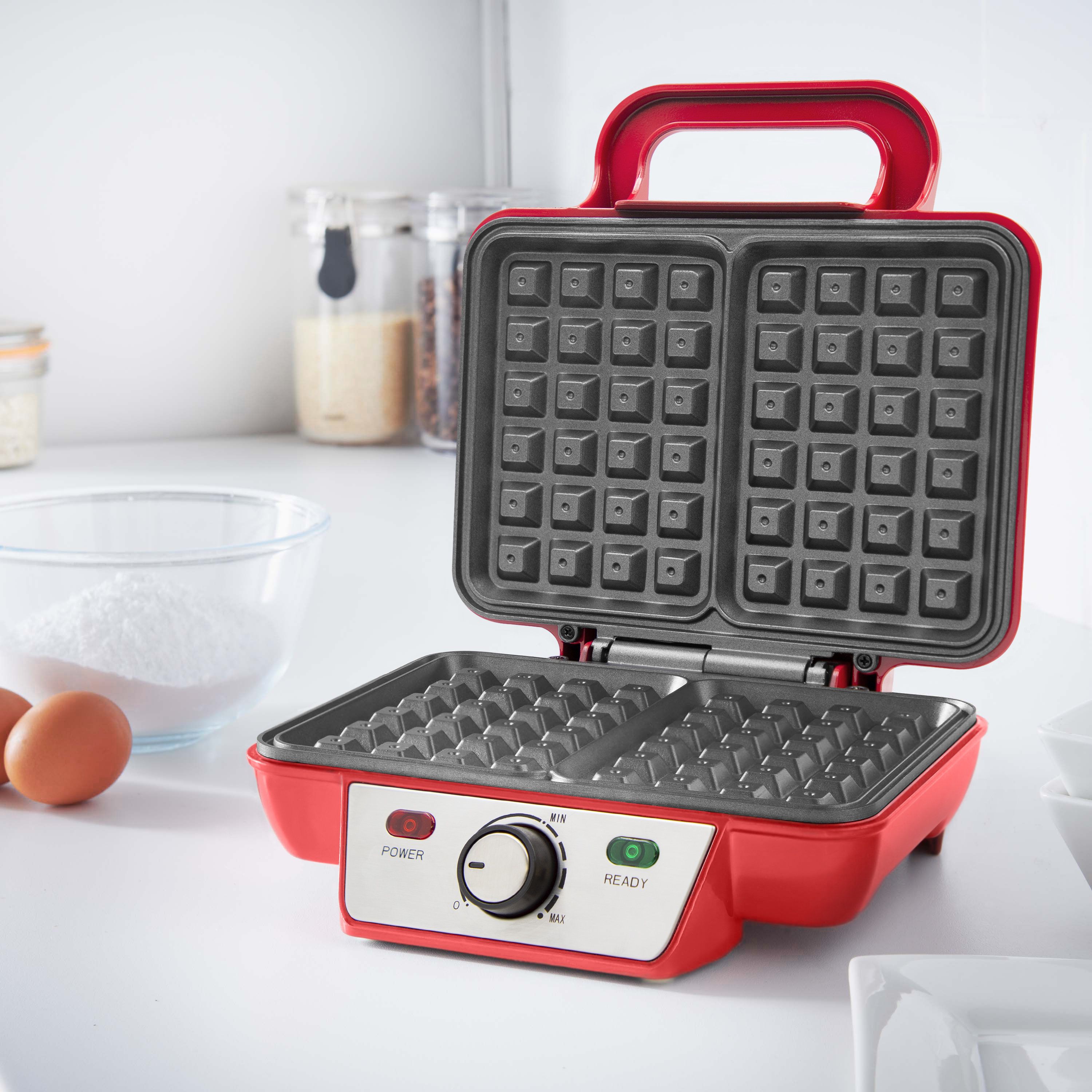 Global Gizmos Dual Waffle Maker Wayfair.co.uk