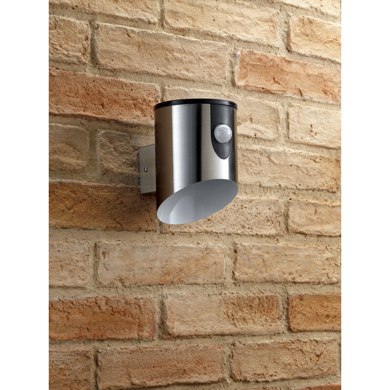 Dakota Fields Juris LED Outdoor Armed Sconce with Motion ...