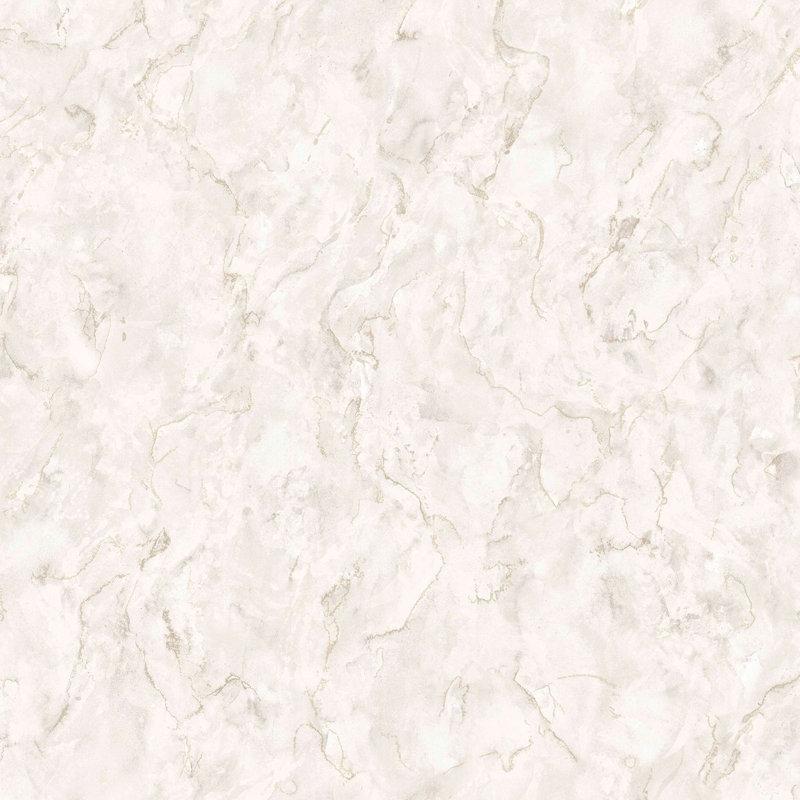 East Urban Home Walmer Marble Textured 10m x 52cm Matte ...