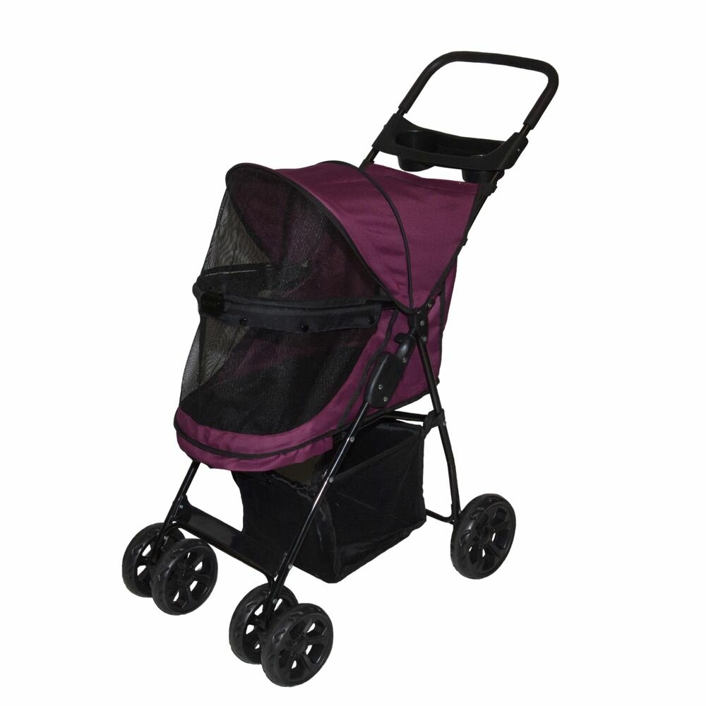 pet gear stroller pink