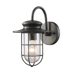 Best Garr 1-Light Outdoor Barn Light By Breakwater Bay Outdoor Lighting Garr 1-Light Outdoor Barn Light By Breakwater Bay Outdoor Lighting
