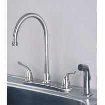 Wayfair | 4 Hole Kitchen Faucets You'll Love in 2022