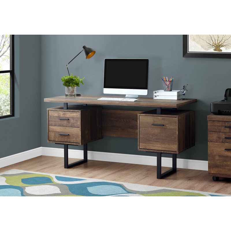 Union Rustic Schumacher Credenza Desk Reviews Wayfair