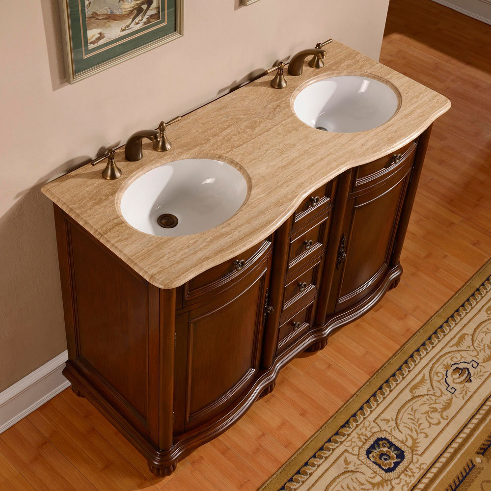 Alcott Hill® Quintara 52" Double Bathroom Vanity Set & Reviews Wayfair