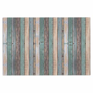 'Coastal Beach Wood' Doormat