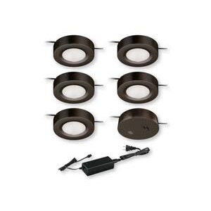 Instaluxu0099 LED Under Cabinet Puck Light Kit