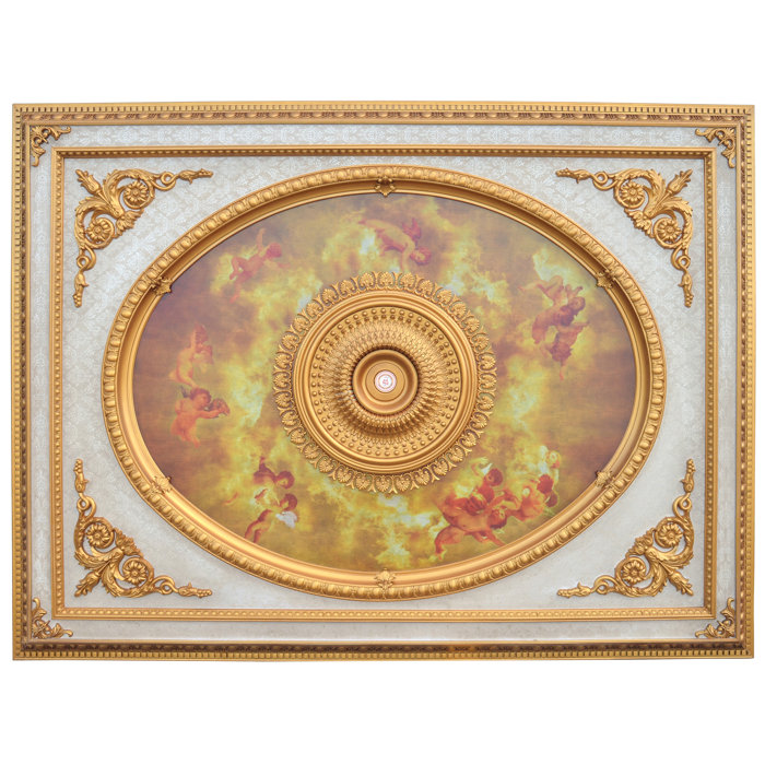 Art Frame Direct Cherub Design Chandelier Ceiling
