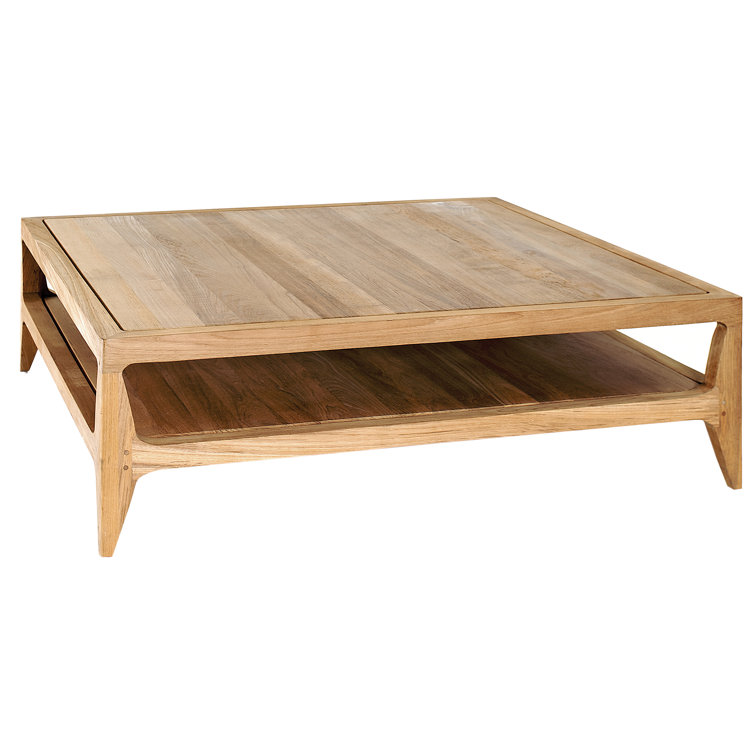 Oasiq Limited 3 Solid Wood Coffee Table With Storage Wayfair