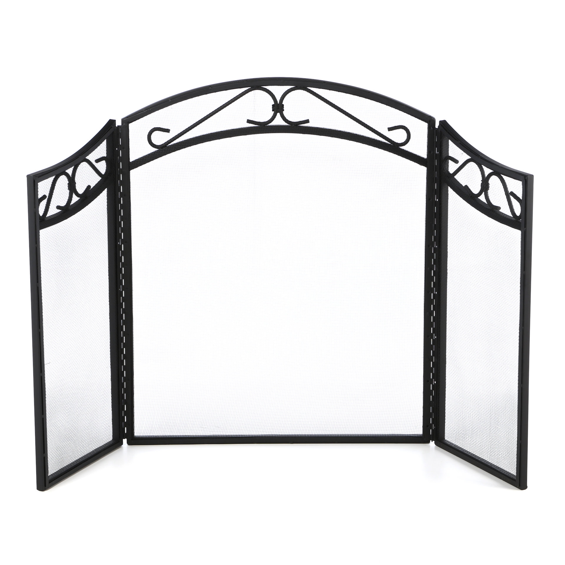 Uniflame 3 Panel Iron Fireplace Screens & Reviews Wayfair