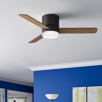 Flush Mount Hugger Low Profile Ceiling Fans You Ll Love In 2021 Wayfair